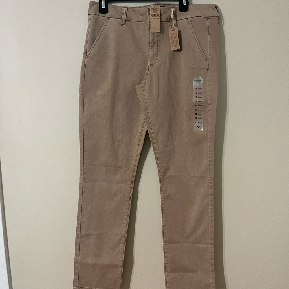 NWT American Eagle Stretch Skinny Khaki Pants